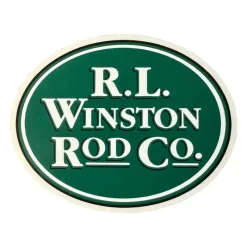 R.L. Winston Large Sticker Green 7" - Your Premium Fishing Gear Store Rods Lines Baits Accessories* Best Sale