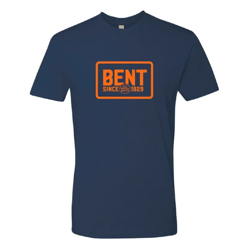R.L. Winston Meant To Be Bent T-Shirt Navy - Your Premium Fishing Gear Store Rods Lines Baits Accessories* Flash Sale
