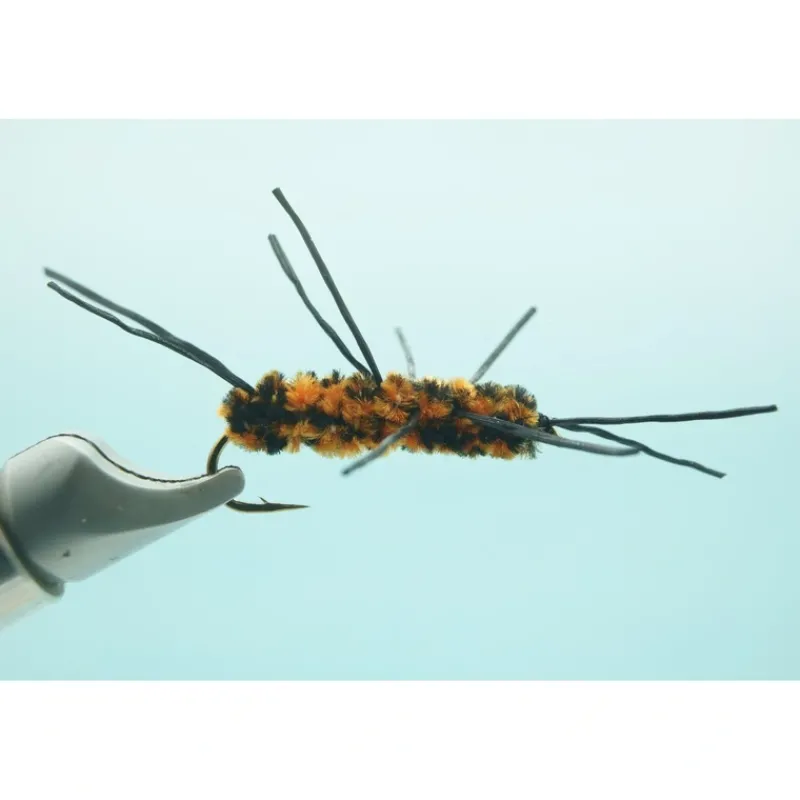 Rubber Legs Stoner Black/Orange - Your Premium Fishing Gear Store Rods Lines Baits Accessories* Best