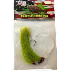 Run Off Lures Doormat Fluke Double Bucktail Rig - Your Premium Fishing Gear Store Rods Lines Baits Accessories* Best