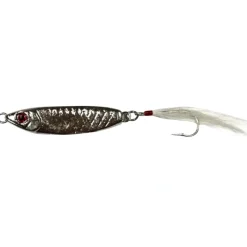 Run Off Lures Spearing Jig w/Bucktail 3/4oz Chrome - Your Premium Fishing Gear Store Rods Lines Baits Accessories* Flash Sale
