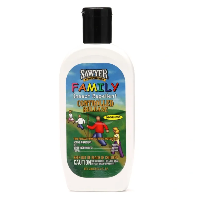 Sawyer Premium Family Formula Controlled Release Insect Repellent - 4 oz Lotion - Your Premium Fishing Gear Store Rods Lines Baits Accessories* Fashion