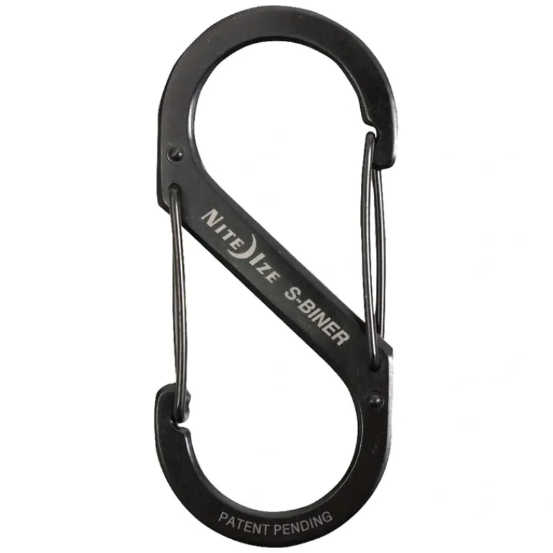 S-BINER 3/PK ASST BLACK - Your Premium Fishing Gear Store Rods Lines Baits Accessories* Outlet