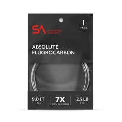 Scientific Anglers Absolute Fluorocarbon 12' Single - Your Premium Fishing Gear Store Rods Lines Baits Accessories* Clearance