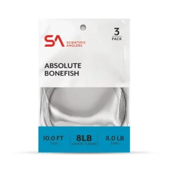 Scientific Anglers Absolute Bonefish Leader 10' 3-Pack - Your Premium Fishing Gear Store Rods Lines Baits Accessories* Store