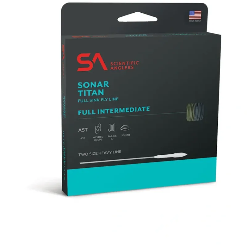SCIENTIFIC ANGLERS SONAR TITAN TAPER FULL INTERMEDIATE - Your Premium Fishing Gear Store Rods Lines Baits Accessories* Clearance