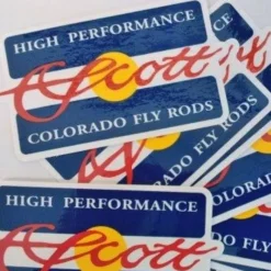 Scott Fly Rods Colorado Flag Sticker - Your Premium Fishing Gear Store Rods Lines Baits Accessories* Sale