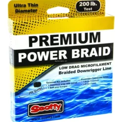 Scotty 2701K Premium Braided Downrigger Line 200Lb 300Ft Spool - Your Premium Fishing Gear Store Rods Lines Baits Accessories* Hot