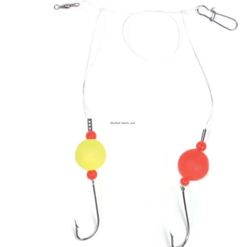 Sea Striker Bluefish Fireball Rig, 1" Red & Yellow Floats, 40Lb Mono, 3/0 Hooks - Your Premium Fishing Gear Store Rods Lines Baits Accessories* Best
