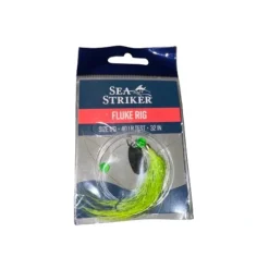 Sea Striker Fluke Rig Bucktail w/ Spin Blade (Assorted Colors/Sizes) - Your Premium Fishing Gear Store Rods Lines Baits Accessories* Online