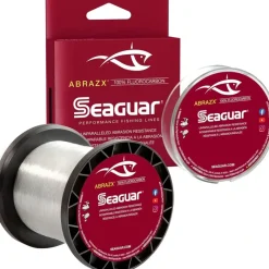 Seaguar AbrazX 100% Fluorocarbon Main Line 20lb 1000yd - Your Premium Fishing Gear Store Rods Lines Baits Accessories* Best