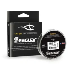 Seaguar Tatsu 100% Fluorocarbon Main Line 25lb 200yd Clear - Your Premium Fishing Gear Store Rods Lines Baits Accessories* Best Sale