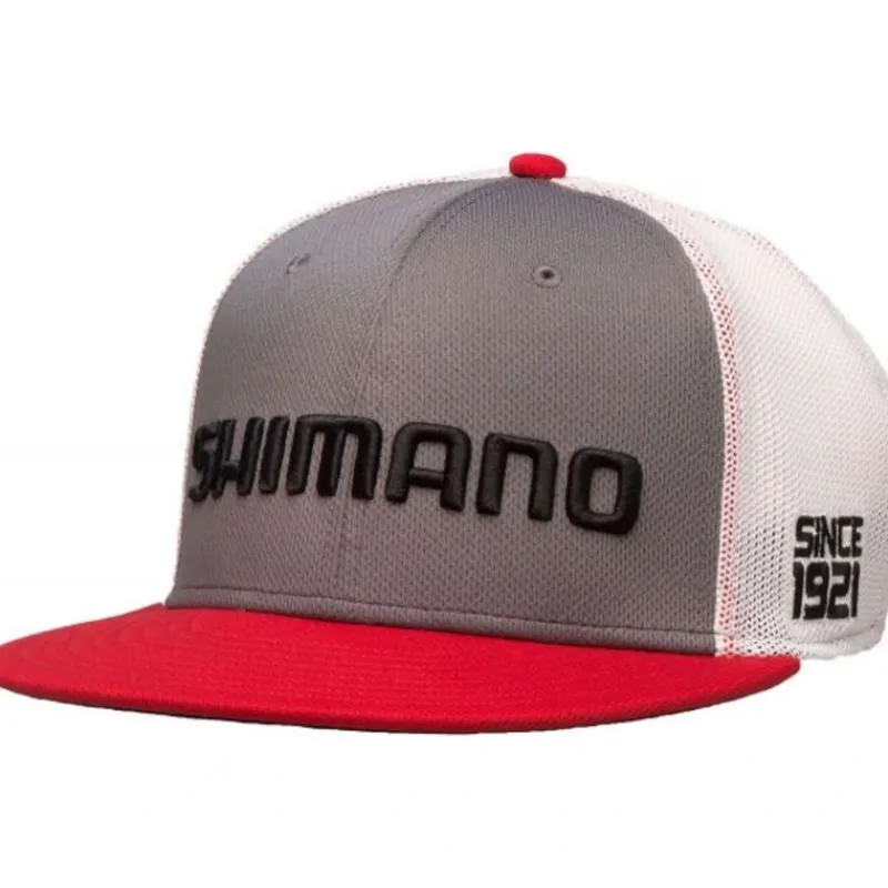 Shimano Flat Bill Hat - Your Premium Fishing Gear Store Rods Lines Baits Accessories* Outlet