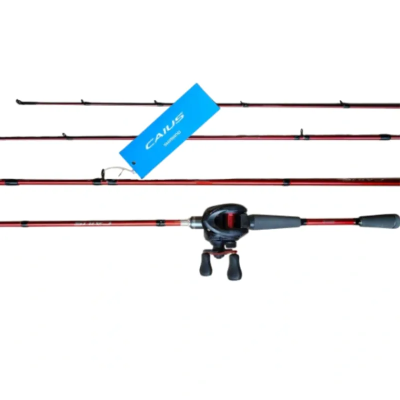Shimano PCIS151HGBCAC70MHA Caius 151HG Lefthanded Baitcast Combo, 7' - Your Premium Fishing Gear Store Rods Lines Baits Accessories* Outlet