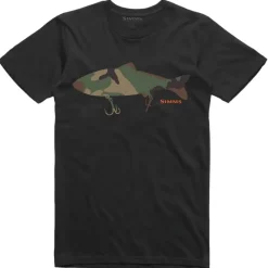 Simms Bass Destruction T Shirt - Your Premium Fishing Gear Store Rods Lines Baits Accessories* Sale