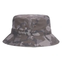 Simms Bucket Hat Regiment Camo Olive Drab - Your Premium Fishing Gear Store Rods Lines Baits Accessories* Outlet