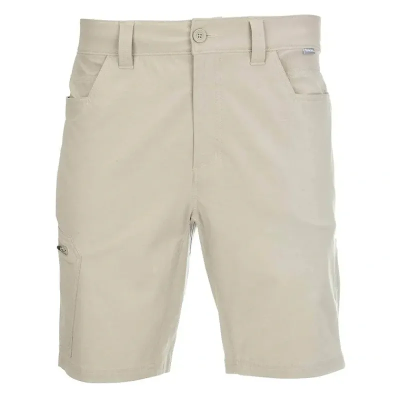 Simms Challenger Shorts - Khaki - Your Premium Fishing Gear Store Rods Lines Baits Accessories* Sale