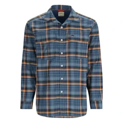 Simms Coldweather LS Shirt Neptune/Sun Glow Ombre Plaid 3X-Large - Your Premium Fishing Gear Store Rods Lines Baits Accessories* New