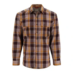 Simms Coldweather Shirt | Logan Dolomite Plaid - Your Premium Fishing Gear Store Rods Lines Baits Accessories* Best