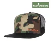 Simms CX Flat Brim Cap Woodland Camo - Your Premium Fishing Gear Store Rods Lines Baits Accessories* Best Sale
