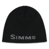 Simms Everyday Beanie Black - Your Premium Fishing Gear Store Rods Lines Baits Accessories* Flash Sale