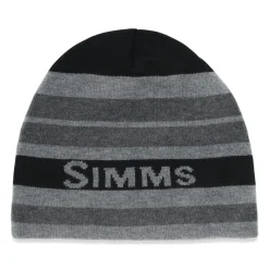 Simms Everyday Beanie Carbon Stripe - Your Premium Fishing Gear Store Rods Lines Baits Accessories* Fashion