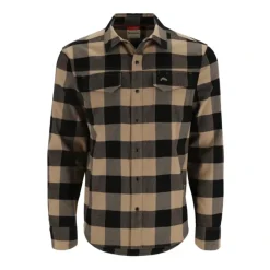 Simms Gallatin Flannel LS Shirt | Cork Buffalo Check - Your Premium Fishing Gear Store Rods Lines Baits Accessories* Cheap