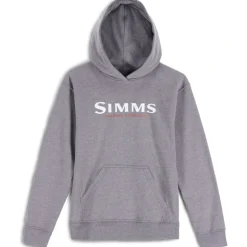 Simms Kid's Logo Hoody - Your Premium Fishing Gear Store Rods Lines Baits Accessories* Discount