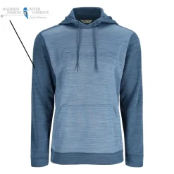 Simms Logo Challenger Hoody Midnight/Neptune - Your Premium Fishing Gear Store Rods Lines Baits Accessories* Best