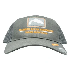 Simms Logo Trout Icon Trucker Carbon - Your Premium Fishing Gear Store Rods Lines Baits Accessories* Hot