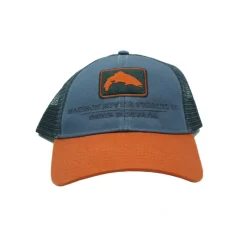 Simms Logo Trout Icon Trucker - Your Premium Fishing Gear Store Rods Lines Baits Accessories* Hot