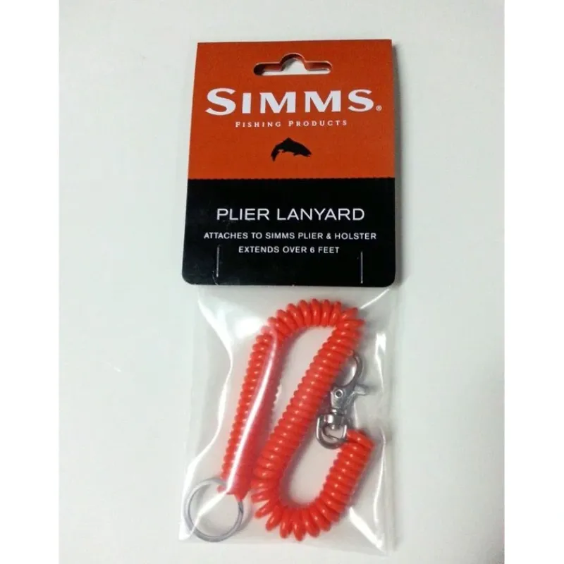 Simms Plier Lanyard - Simms Orange - Your Premium Fishing Gear Store Rods Lines Baits Accessories* Flash Sale