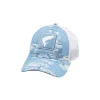 Simms Small Fit Tarpon Icon Trucker Blue Cloud Camo - Your Premium Fishing Gear Store Rods Lines Baits Accessories* New