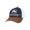 Simms Small Fit Trout Icon Trucker Mocha - Your Premium Fishing Gear Store Rods Lines Baits Accessories* Cheap