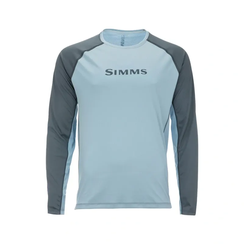Simms SolarVent Crew - Blue/Storm - Your Premium Fishing Gear Store Rods Lines Baits Accessories* Fashion