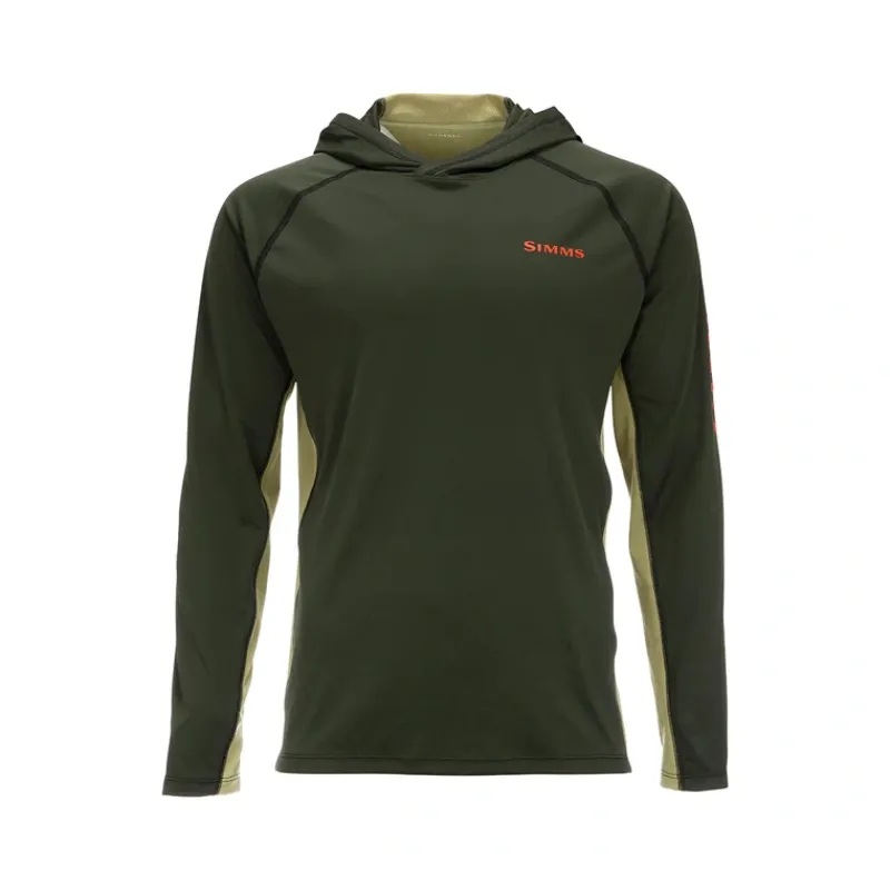 Simms SolarVent Hoody - Foliage/Sage - Your Premium Fishing Gear Store Rods Lines Baits Accessories* Sale