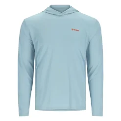 Simms Tech Hoody - Artist Series Steel Blue/Simms Wave - Your Premium Fishing Gear Store Rods Lines Baits Accessories* Fashion