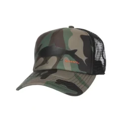 Simms Throwback Trucker - Your Premium Fishing Gear Store Rods Lines Baits Accessories* Sale