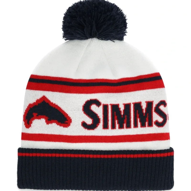 Simms Tip-Up Pom Beanie Sale - Your Premium Fishing Gear Store Rods Lines Baits Accessories* Online