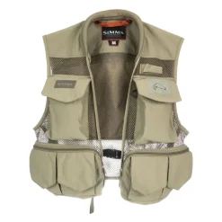 Simms Tributary Fishing Vest Tan - Your Premium Fishing Gear Store Rods Lines Baits Accessories* New