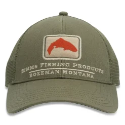 Simms Trout Trucker Icon Riffle Green - Your Premium Fishing Gear Store Rods Lines Baits Accessories* Discount