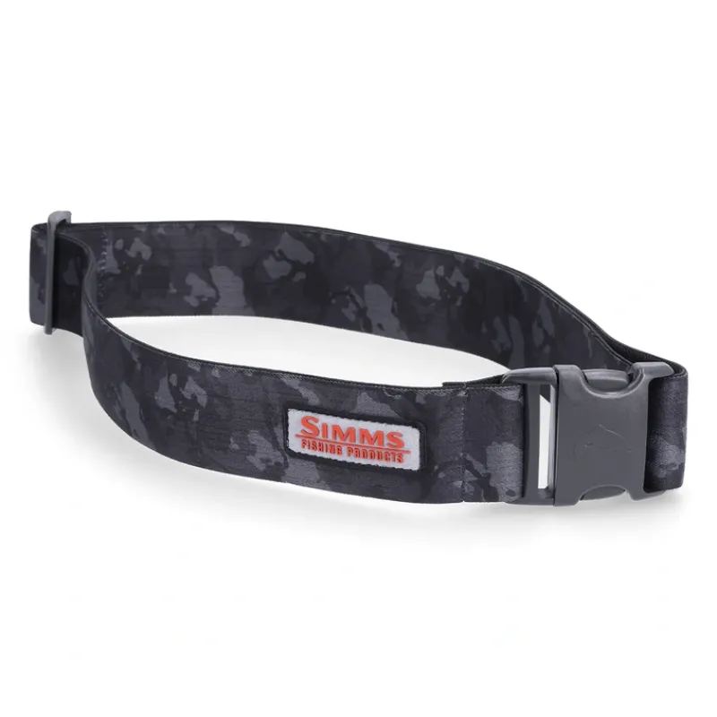 Simms Wading Belt - 2" Regiment Camo Carbon - Your Premium Fishing Gear Store Rods Lines Baits Accessories* Clearance