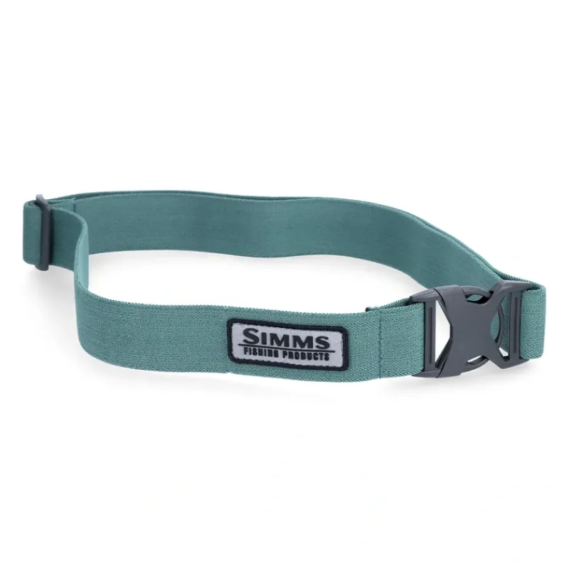 Simms Wading Belt - 38mm Avalon Teal - Your Premium Fishing Gear Store Rods Lines Baits Accessories* Clearance