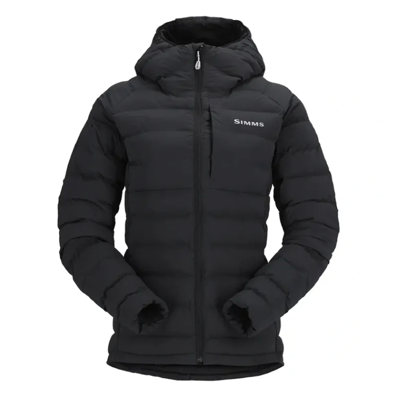 Simms Women's ExStream Insulated Hoody Black - Your Premium Fishing Gear Store Rods Lines Baits Accessories* Sale