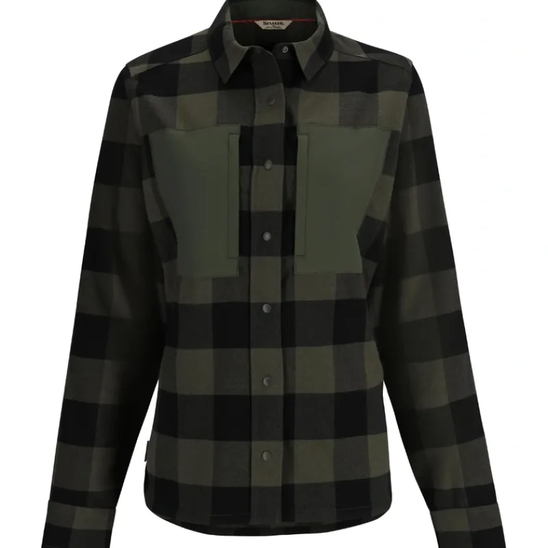 Simms Women's Guide Flannel - Your Premium Fishing Gear Store Rods Lines Baits Accessories* Online