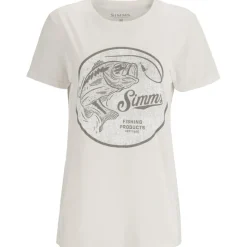 Simms Women's Nostalgic Bass T-Shirt - Your Premium Fishing Gear Store Rods Lines Baits Accessories* Best Sale