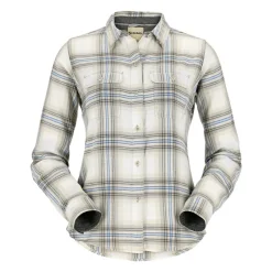 Simms Womens Santee Flannel Shirt Soft Rose Camp Plaid - Your Premium Fishing Gear Store Rods Lines Baits Accessories* Shop