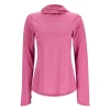 Simms Womens SolarFlex Hoody Fuchsia Heather - Your Premium Fishing Gear Store Rods Lines Baits Accessories* Hot