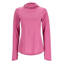 Simms Womens SolarFlex Hoody Fuchsia Heather - Your Premium Fishing Gear Store Rods Lines Baits Accessories* Hot