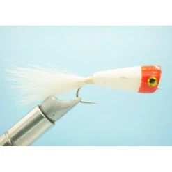 Skipping Bug Popper Red/White #2 - Your Premium Fishing Gear Store Rods Lines Baits Accessories* Discount